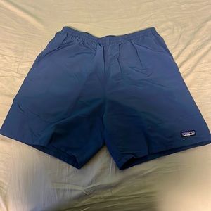 Patagonia Men's Board Shorts- Blue- Size Medium